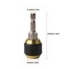 Hexagonal Shank Coupling Electric Drill 1/4 Inner Hex Self-locking Connecting Rod Drill Bit Holder Chuck Adapter Power Tool