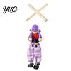 Classic Storytelling Puppet Wooden Clown Marionette Toy, Vintage Pull String with Movable Interactive Limbs, Handcrafted Theatre Toy for Kids