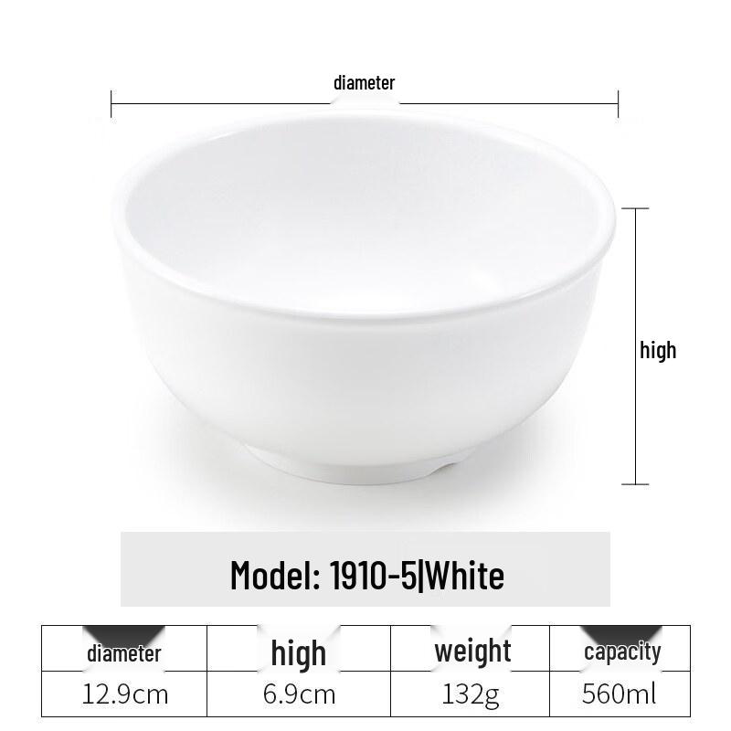 Yipan Melamine Deep Bowl Set