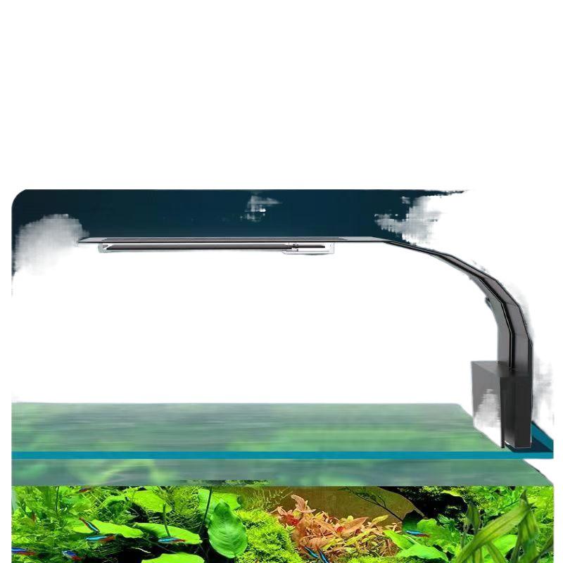 Ultra-thin LED Fish Tank Light: Color-enhancing, Energy-saving, Splash-proof, Full Spectrum, Three-color Dimming Clip Light