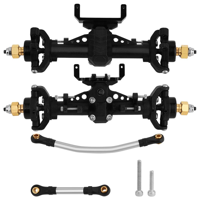 SCX24 New Upgraded Plastic Front Rear Straight Axle for 1/24 RC Axial C10 90081 AXI00002 AX24 Ford Bronco AXI00005 Part