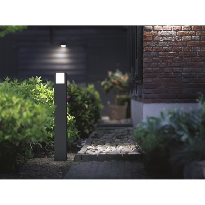 PHILIPS Potelet extérieur Arbour 4000K 1x6W 230V - Anthracite