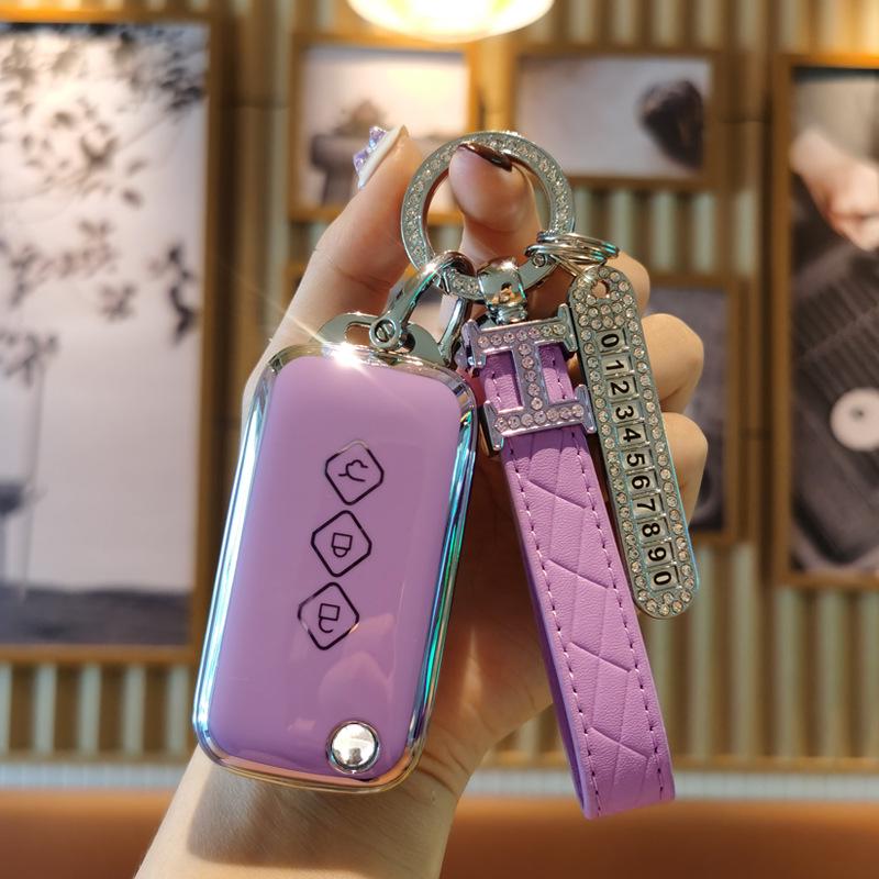 Wuling Xingchen 2021 Car Key Sleeve with Buckle for Remote Key