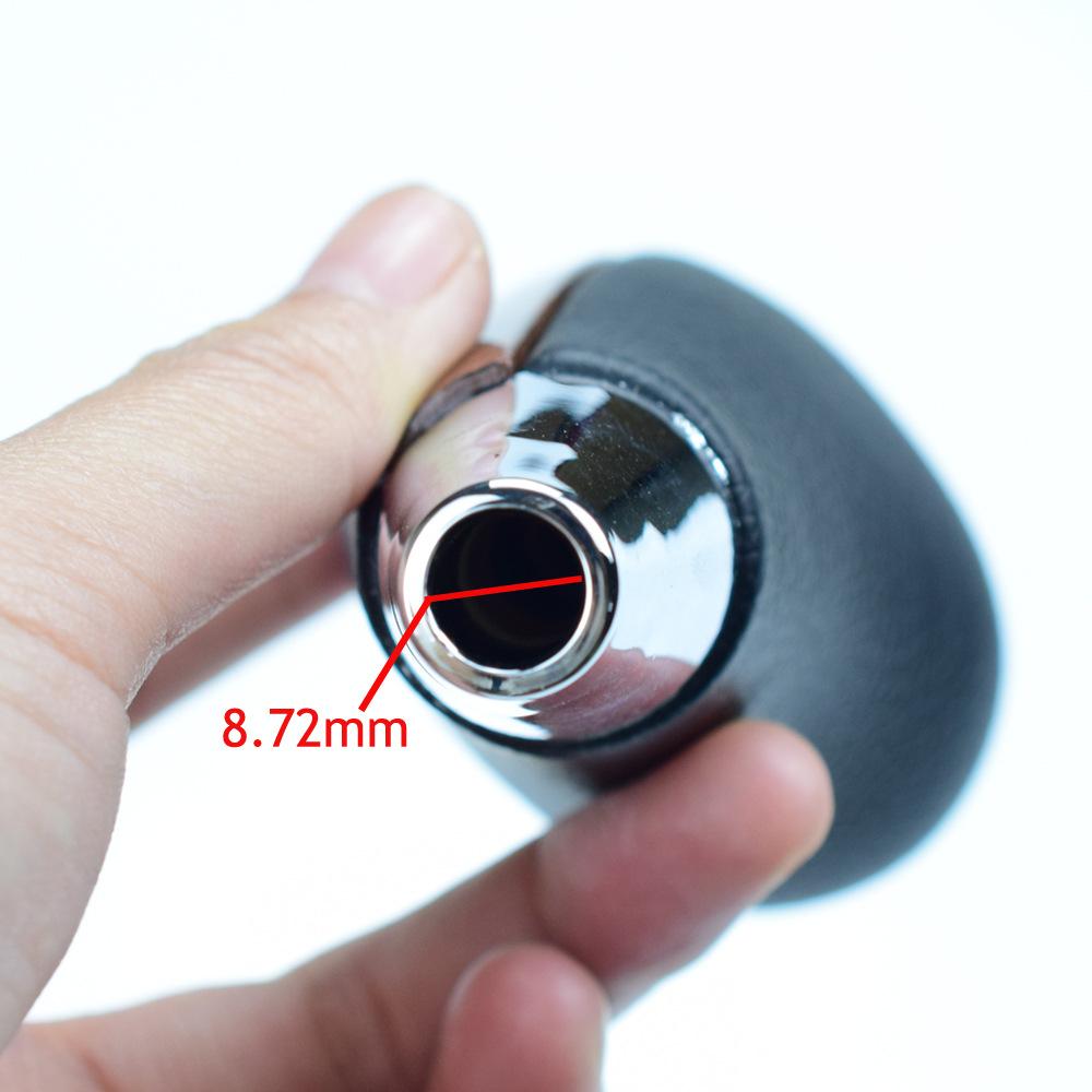 For Toyota Corolla Camry Harrier Crown Land Cruiser Peach Wood Gear Shift Knob Car Replacement Gear Handle Universal Auto Parts