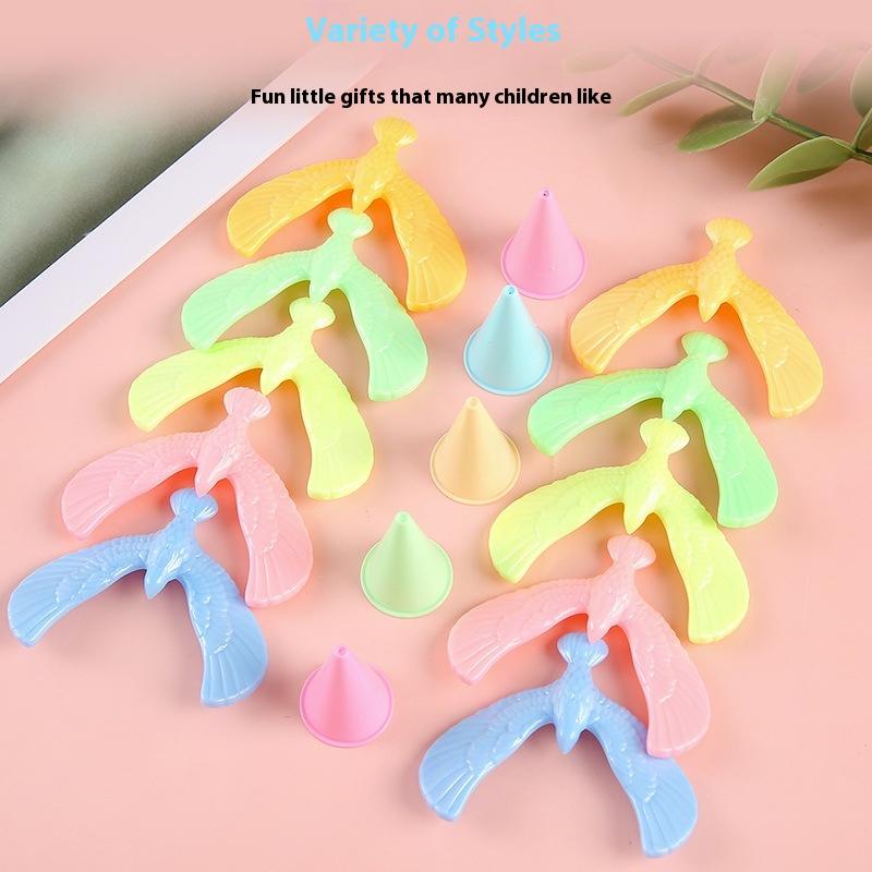 10Pcs/Set Mini Balance Eagle Gravity Bird Puzzle Tumbler Toy For Kid Party Favor Baby Shower Goodie Bags Pinata Fillers