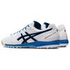 Asics Destaque K FF TF Artificial Grass Leather Soccer Shoes Men Soccer Shoes White Blue 1111A218-100