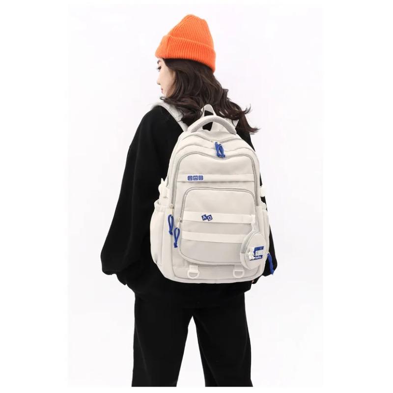 Middle School Bags for Girls High School Simple Backpack Teenage Girls Lightweight Backpack Large Capacity Book Bag