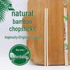 ZISIZ Individually Wrapped Bamboo Disposable Chopsticks