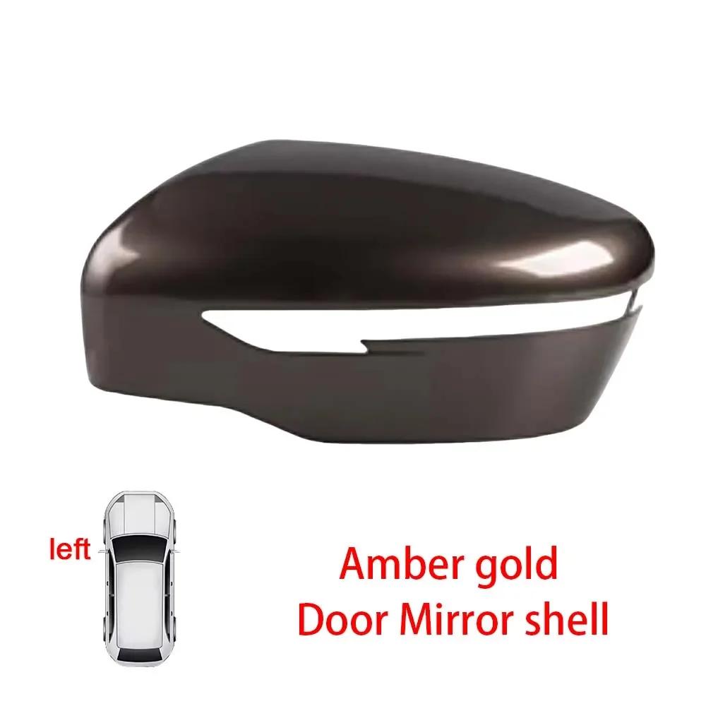 For Nissan Qashqai 2016 2017 2018     Outside Rearview Mirror Cover Cap Mirror Housing