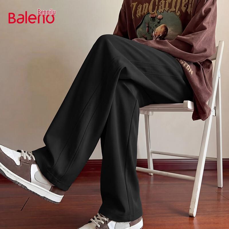 Baleno Men s Loose Straight-Leg Summer Casual Pants