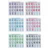 Bærbar Mahjong Øvelsesbræt 3D-printet Mahjong Solo Træningsværktøj Amerikansk Mahjong Strategihjælp Letvægts Mahjong Spillere Øvelsesværktøjer