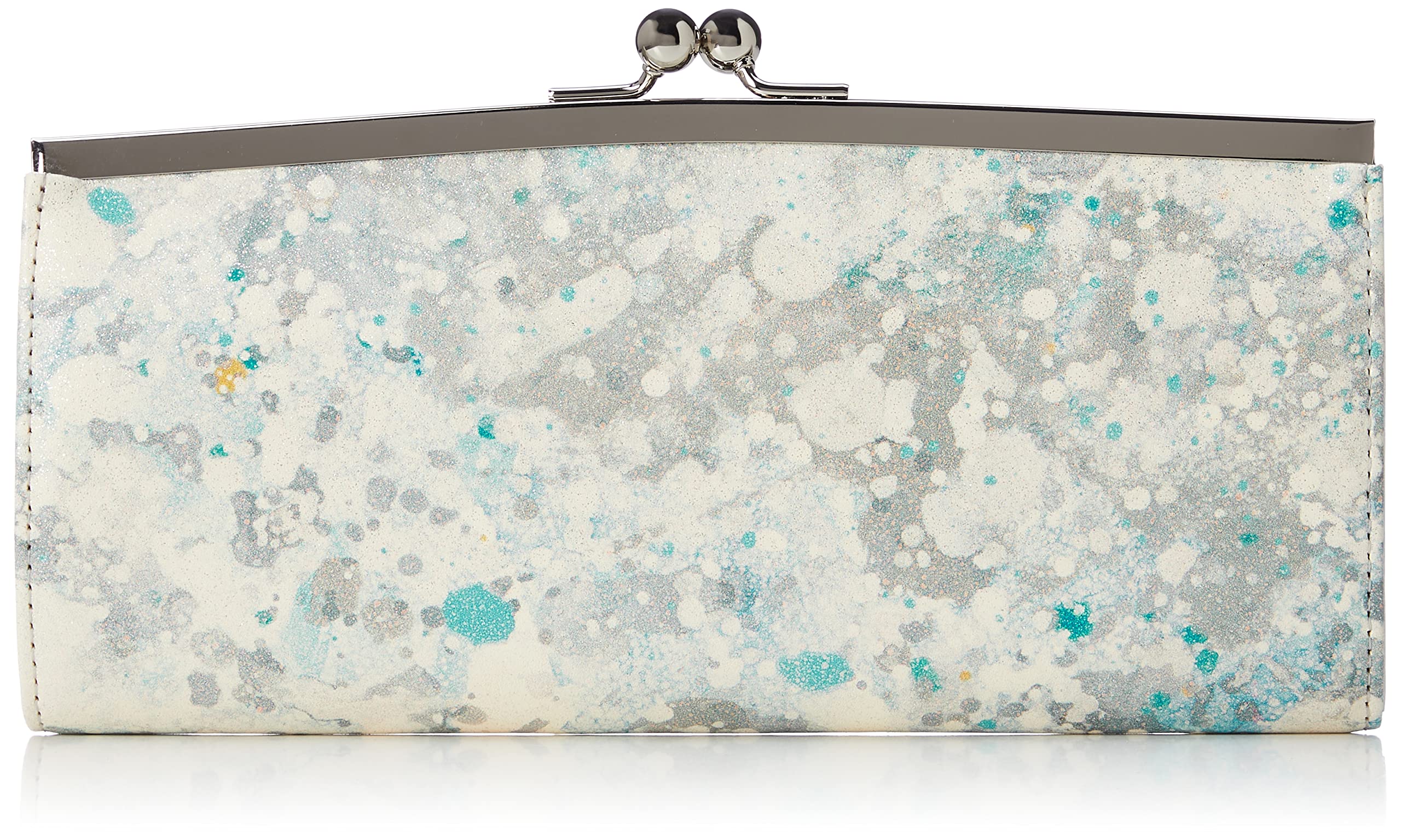 [Ieyes] Длинный кошелек на молнии, Синий для кого-то, Женский, Сине-серый, F