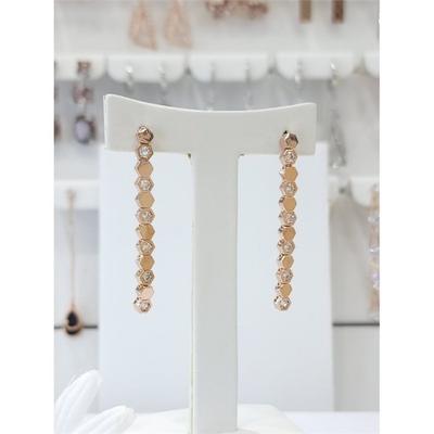 Rodem Savezone05 Square Julan Silver Needle Earrings Szrd22050051 (9825646)