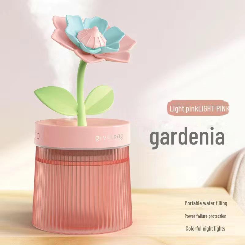 

Увлажнитель воздуха Gardenia USB с ночником для дома, офиса, спальни, автомобиля - большой емкости, настольный распылитель воды