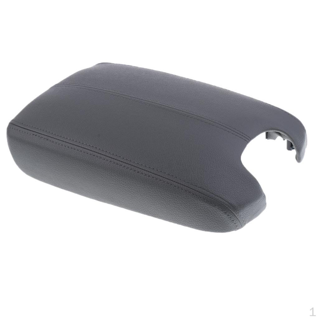 

Armrest Center Console Lid Cover Leather Made For 2008-2012 Honda Accord серый
