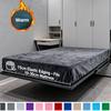 Warm Plush Fitted Sheet Elastic Mattress Cover Velvet Bed Cover Full Set Winter Soft Family Double Bed Bedding 120/150/180x200cm