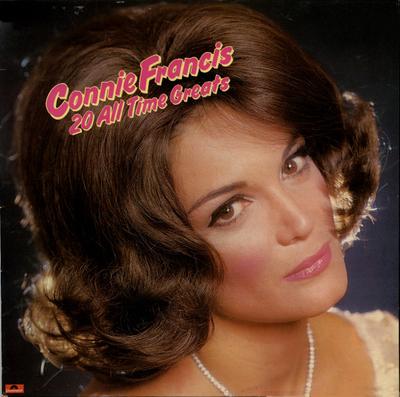 LP Record CONNIE FRANCIS  20 All Time Greats 2391290 POLYDOR 1977 UK Rock Used