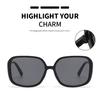 3pcs Square Big Frame Sunglasses Woman Retro Vintage Colorful Sun Glasses Female Outdoor Sport Unisex Eyewear Travel Goggle