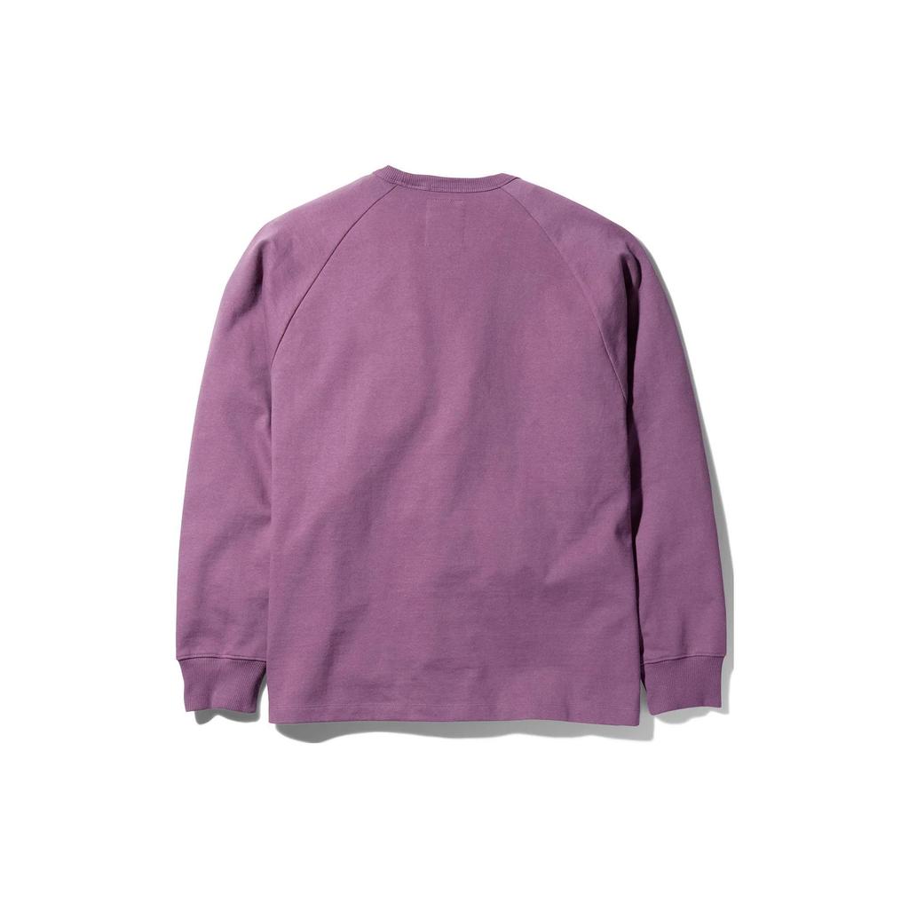 Timberland Solid Color Pocket Crew Neck Long Sleeve Sweatshirt Men tops Purple TB0A2FT5-CJ0