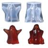 Halloween 3D Silicone Ghost Candle Mold Gypsum Resin Drop Glue Chocolate Soap Candle Making Ice Cube Mould Ornament Party Decor