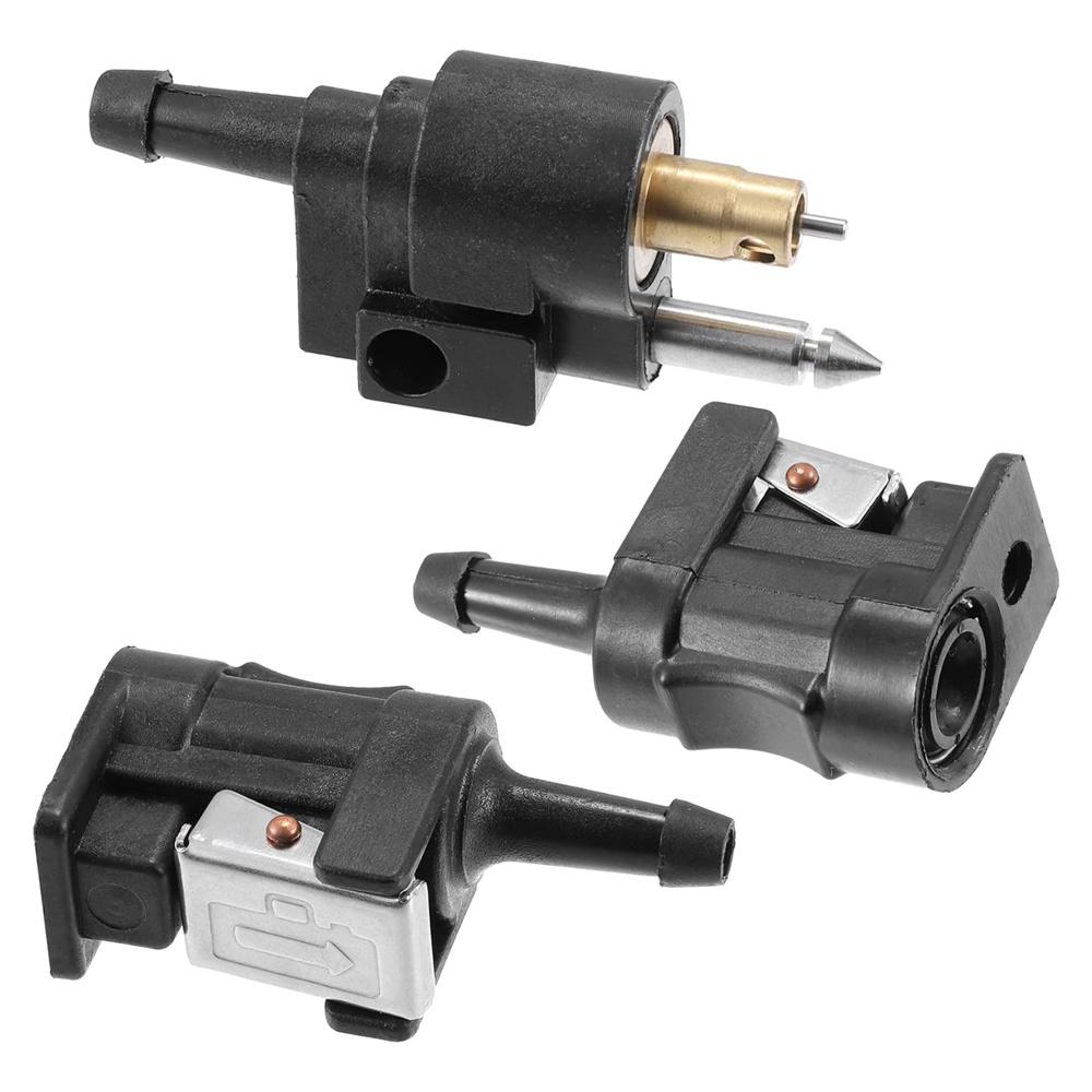 

3× Boat Engine Fuel Line Connector Fittings Joint for Yamaha 2&4 Stroke Outboard