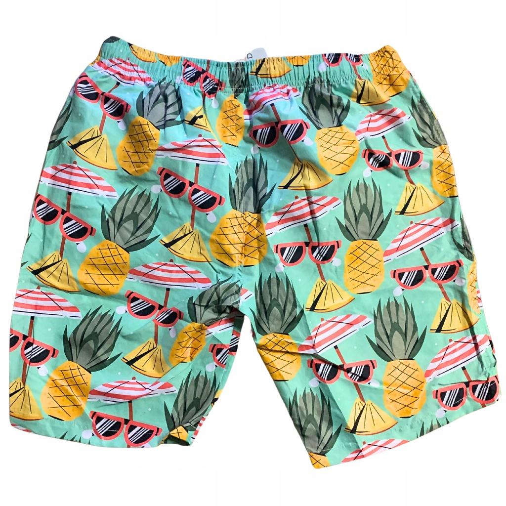 Beach Shorts Youth Hawaiian Shorts Mesh Swim Trunks Slim M