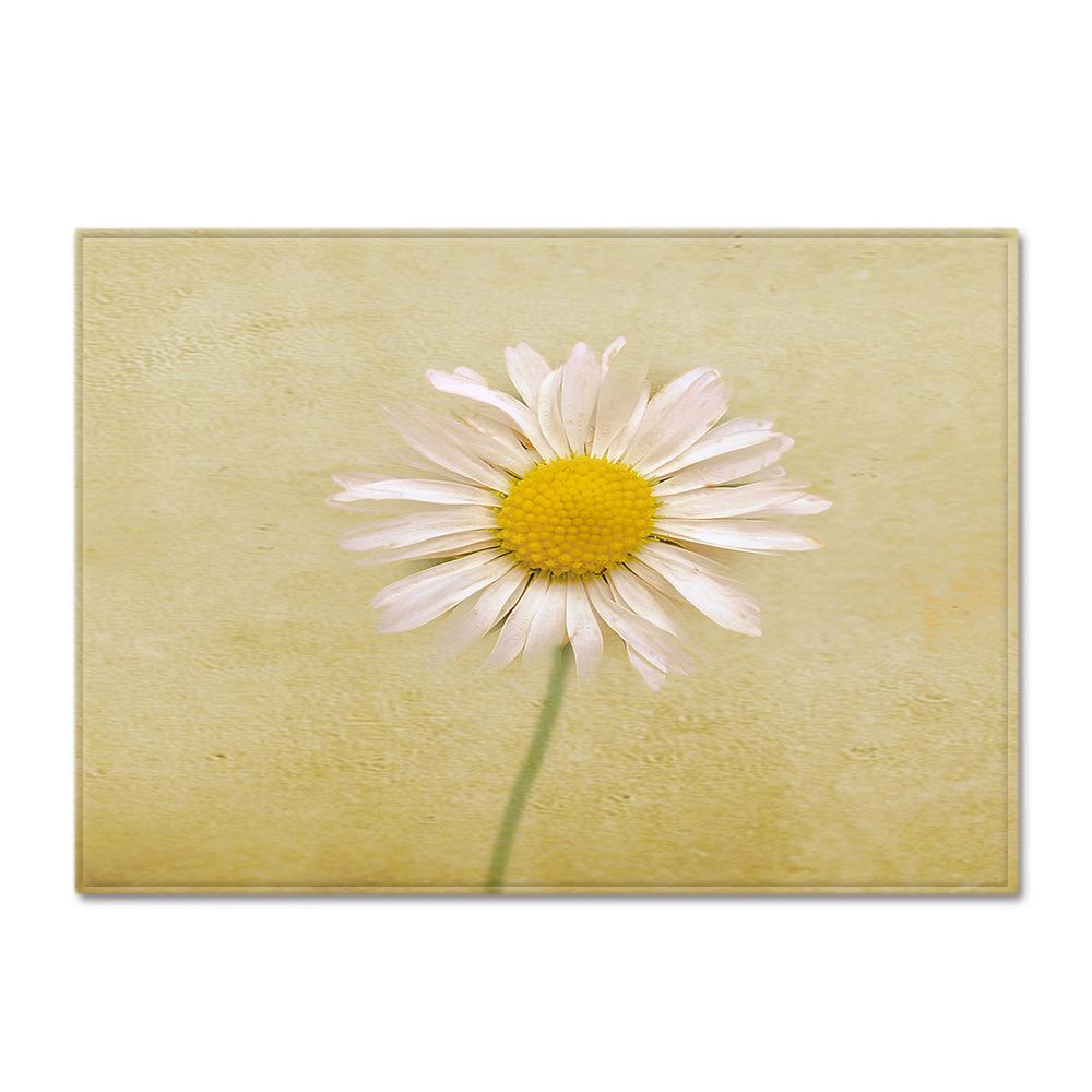 Textured Large Carpet Feather Wind Bedroom Floor Mat
