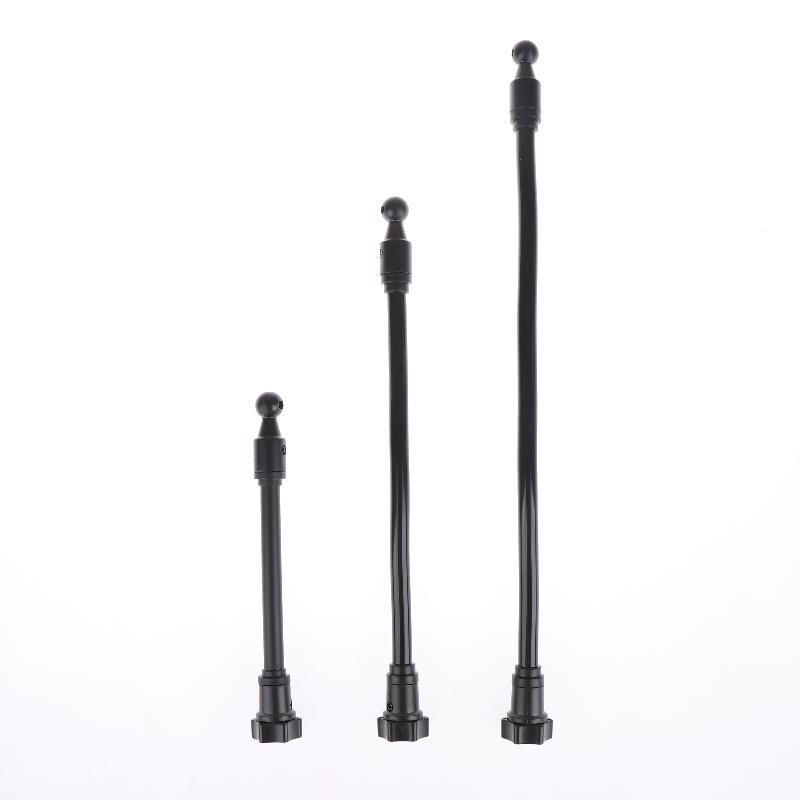 1Pcs 360 Degree Rotating Arm Flexible Adapters For Car Vent Dashboards Phone Holder 17mm Ball Mount Extension Adapter