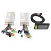 Doppelantrieb Elektrofahrrad-Controller-Set mit LCD-Meter 500W 24V 36V 48V 25A Aluminiumlegierung für Elektrofahrrad