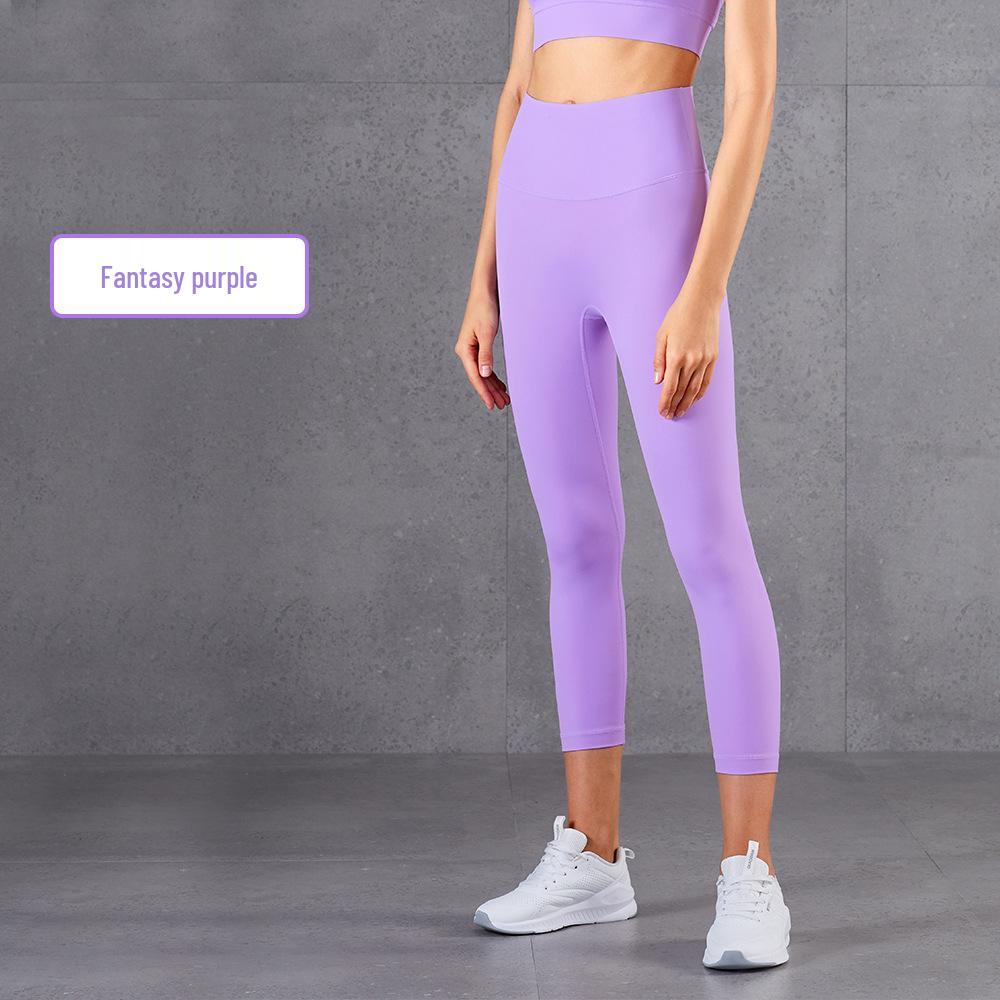 Huanpan Women's Seamless Butt-Lifting Yoga Leggings