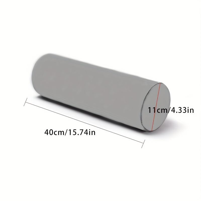 

1pcs Ergonomic Cervical Lumbar Support Pillow Grey with Removable Cover for Sleep and Work Household Supplies серый