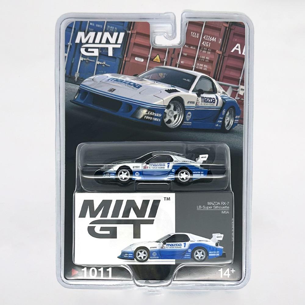 MINIGT In Stock 1:64 Hang Card Porsche McLaren Lamborghini BMW Diecast Car Model Collection Toys