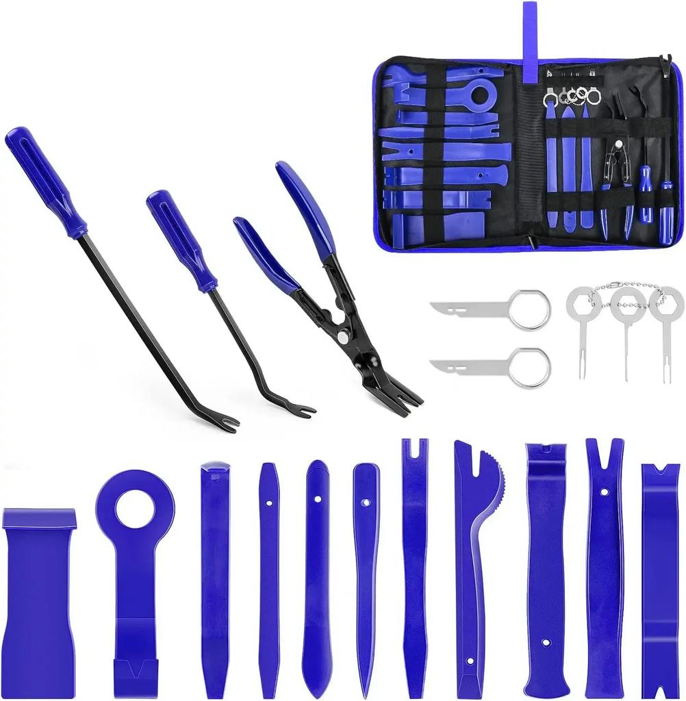 NEW 200PCS/Set Car Trim Removal Tool Pry Kit Car Panel Tool Stereo Removal Tool Kit Auto Hand-held Disassembly Tools