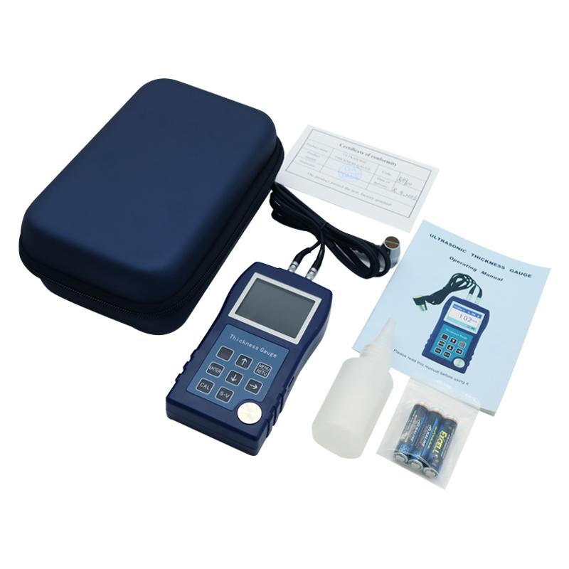 DR85S Ultrasonic Thickness Gauge Meter Tester Metal Thickness Measuring Instruments Plastic Portable Thickness Gauge