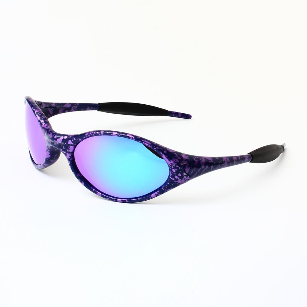 Outdoor cycling, running, and marathon sports sunglasses, polarized, UV protection, for men and women, driving sunglasses, with a speckled or flame