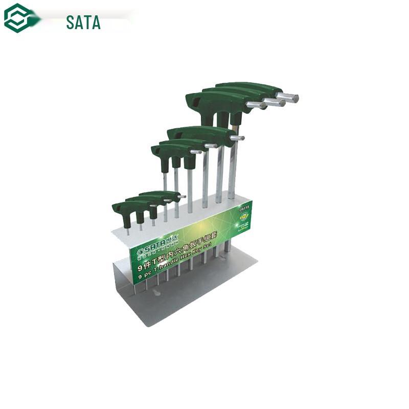 SATA 9-Piece T-Handle Hex Wrench Set 9-Piece Set