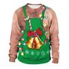Funny Christmas Sweater Men Women Pullover Xmas Sweatshirt Ugly Graphic Y2k Sweatshirts for Holiday Party Loose Men's Clothing