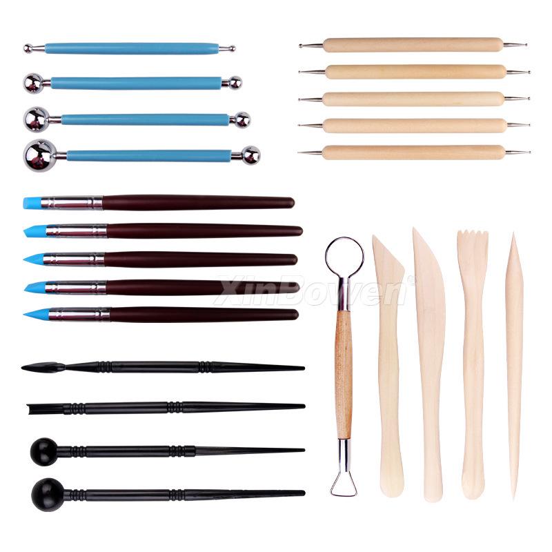 Cross-Border Polymer Clay Tool Set: Impression Remover, Carving Knife & Dotting Pen
