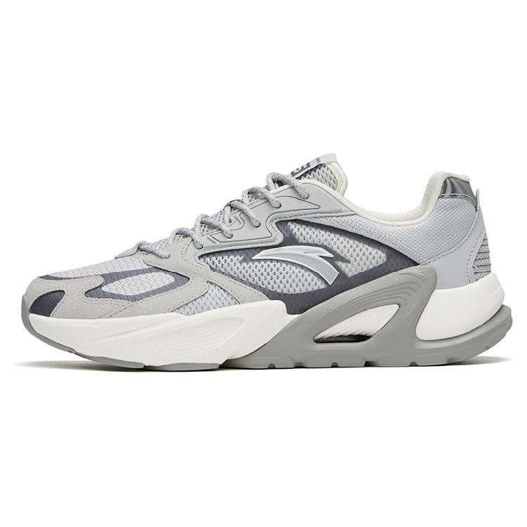 

New Anta Life Collection Millennium Anti Slip Wear Resistant Low Top Sports Casual Shoes Men s Steel Gray 112328890-2 42