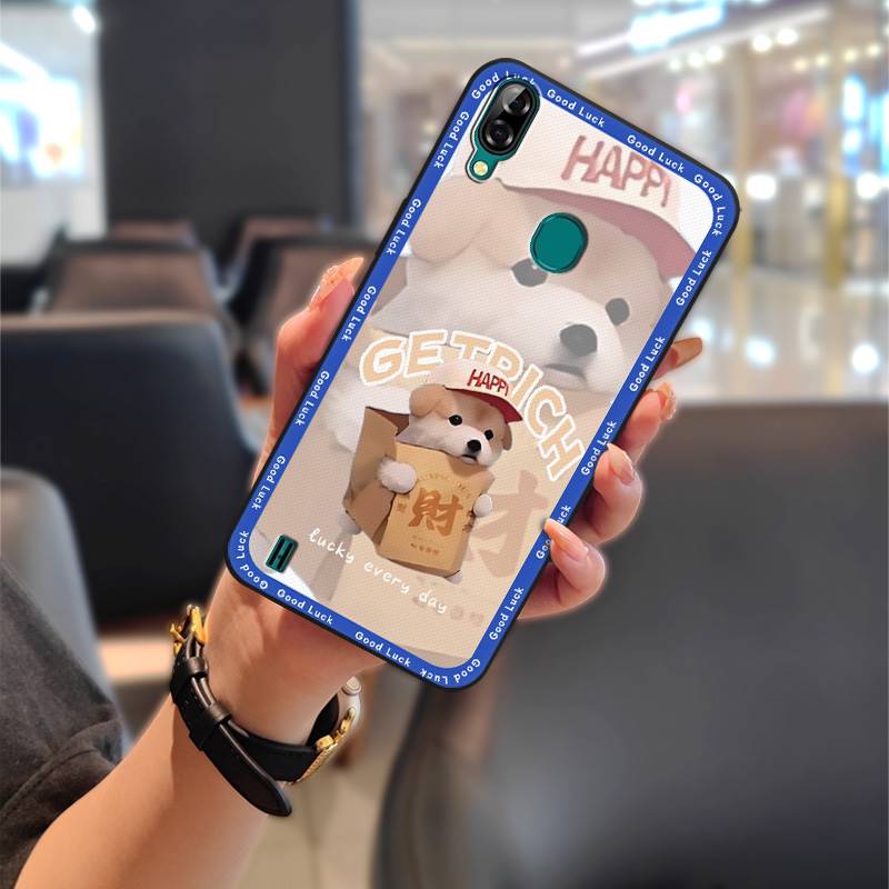 Soft case Anti-dust Phone Case For Blackview A60 Pro Protective Couple TPU Graffiti Back Cover Cute Fashion Design