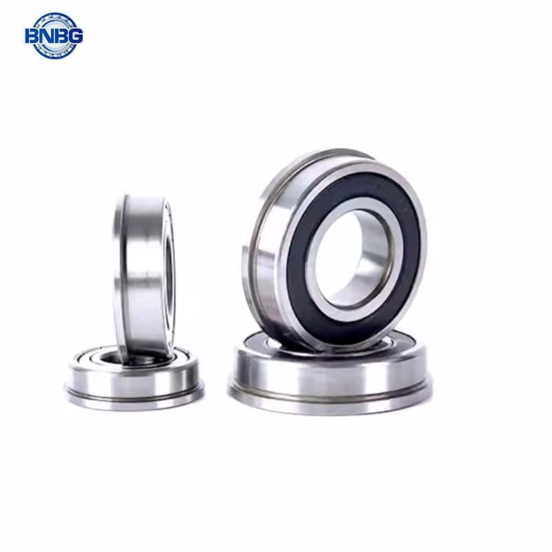 10Pcs F688-2RS Bearing 8x16x5 Mm ABEC-7 Flanged Miniature F688 RS Ball Bearings F688RS For 3D Printer