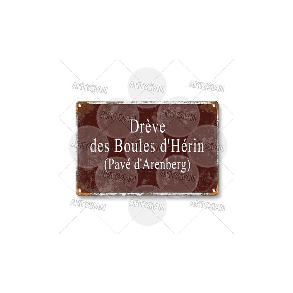 

Cycling Race Metal Sign France Landmark Plaque Croix de Fer Loze l Iseran Peyresourde Tramassel d Izoard Galibier Mont Ventoux 20x30cm（7.8x11.8inch）