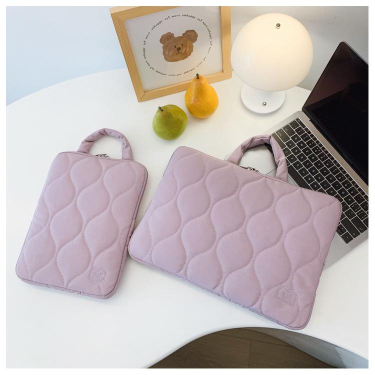 TS JYL laptop bag,New Hand Rhombus Laptop Bag 11 Inch iPad Sleeve 14 Inch Handbag 11 inches фиолетовый