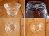 Tableware East Shine Glass Dessert Small Dinnerware Set Cup, 200cc, Bowl,