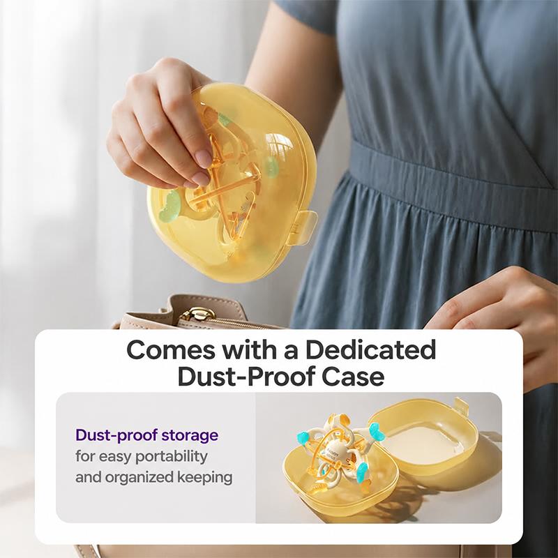 Philips Avent Manhattan Beißball aus flüssigem Silikon, Beißspielzeug geeignet für 0–3 Jahre