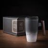 Kreativer Retro-Becher Keramik Große Teetasse Kaffee Handgefertigte Keramikbecher Tassen und Becher Geschäftsgeschenk-Set