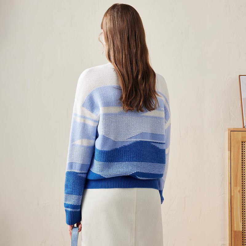 Komong Boka Women's Ombre Wool Knit Sweater