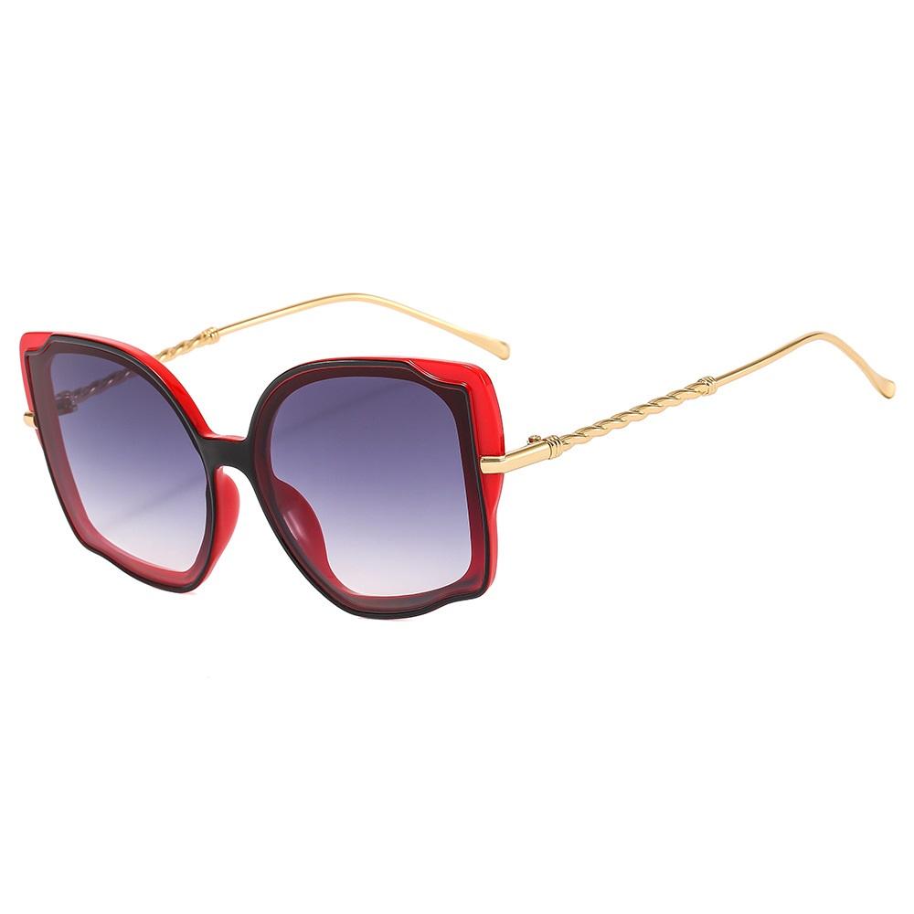 Fashion Cat Eye Sunglasses Women Luxury Designer UV400 Protection Trendy Sun Shades for Ladies High Quality Eyewear