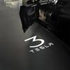 Car Sticker 2025 New Tesla 2/4pcs for Tesla Model Y 3 S X Door LED Logo Projector Puddle Light Super Bright Welcome Light Laser