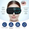2026 Intelligent Massage Eye Mask Four Vibration Levels Relieves Fatigue   Light-blocking Sleeping Eye Mask Head Massage Device Relieve Fatigue Gifts